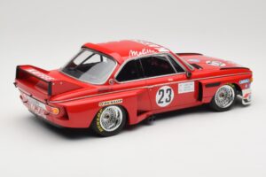 BMW 3.0 CSL E9 #23 Faltz Alpina A. de Fierlant / H. Grohs Zandvoort Trophy 1975 Minichamps 1:18 155752623 Kov – obrázek 2 z 6