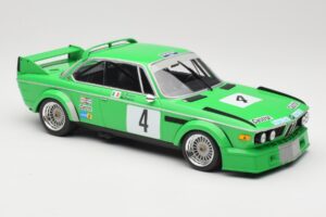 BMW 3.0 CSL E9 #4 Jolly Club Milano C. Finotto / C. Facetti Winners ETCC Zandvoort 1979 Minichamps 1:18 155792504 Kov – obrázek 4 z 6