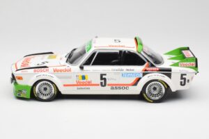 BMW 3.0 CSL E9 #5 Assoc Interim J-C. Chavan / A. Detrin Winners 24 Hours of Spa 1976 Minichamps 1:18 155762505 Kov – obrázek 3 z 6