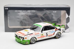 BMW 3.0 CSL E9 #5 Assoc Interim J-C. Chavan / A. Detrin Winners 24 Hours of Spa 1976 Minichamps 1:18 155762505 Kov – obrázek 6 z 6