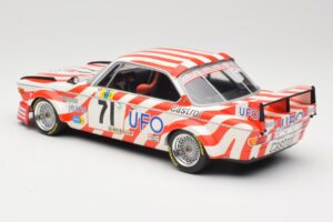 BMW 3.0 CSL E9 #71 Luigi Racing P. Xhenceval / J. Dieudonné 24 Hours of Le Mans 1977 Minichamps 1:18 155772571 Kov – obrázek 5 z 6