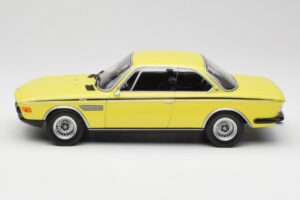 BMW 3.0 CSL E9 Žlutý Minichamps 1:18 155028130 Kov – obrázek 3 z 6