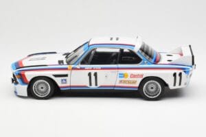 BMW 3.0 CSL #11 C. Amon / H. Stuck 24 Hours of Spa 1973 AUTOart 1:18 87347 Kov – obrázek 4 z 8