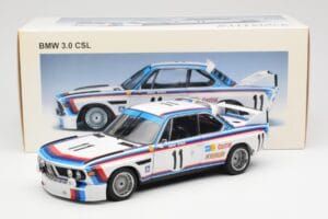 BMW 3.0 CSL #11 C. Amon / H. Stuck 24 Hours of Spa 1973 AUTOart 1:18 87347 Kov – obrázek 8 z 8
