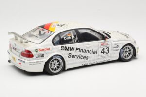 BMW 320i E46 #43 D. Muller WTCC 2005 AUTOart 1:18 80543 Kov – obrázek 2 z 6
