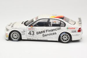 BMW 320i E46 #43 D. Muller WTCC 2005 AUTOart 1:18 80543 Kov – obrázek 3 z 6