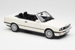 BMW 325i E30 Kabriolet Alpine Bílý Norev 1:18 183213 Kov – obrázek 4 z 6