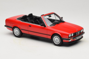BMW 325i E30 Kabriolet Jasně Červený Otto 1:18 OT1194 Pryskyřice – obrázek 4 z 6