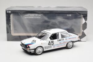 BMW 325i E30 #45 C. Danner / E. Rensing Linder Rennsport ETCC 1986 Minichamps 1:18 155862645 Kov – obrázek 6 z 6