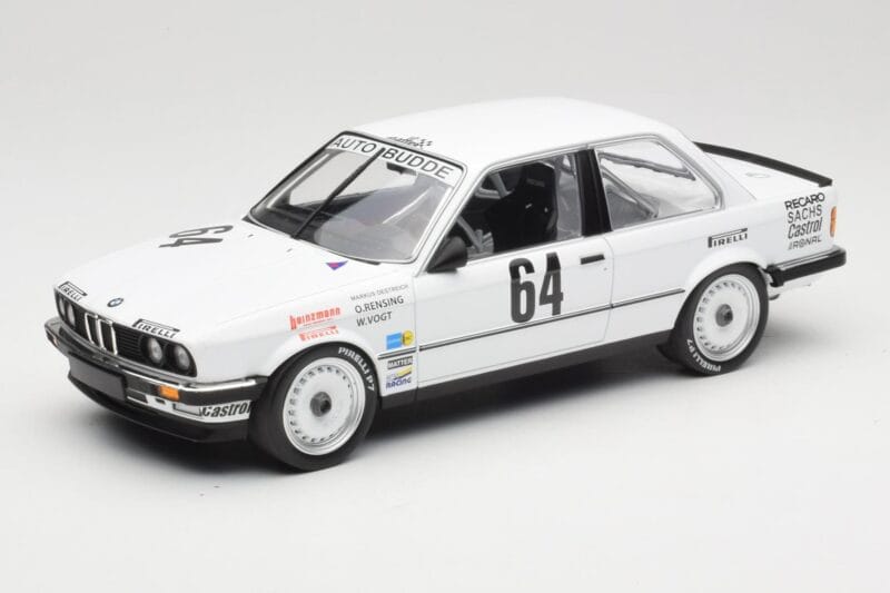 BMW 325i E30 #64 Auto Budde K. Oestreich / E. Rensing Winner 24 Hours Nürburgring 1986 Minichamps 1:18 155862664 Kov