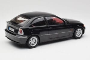 BMW 325Ti Compact E46 Černý Kyosho 1:18 80430024440 Kov – obrázek 3 z 7