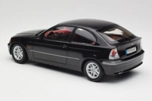 BMW 325Ti Compact E46 Černý Kyosho 1:18 80430024440 Kov – obrázek 6 z 7