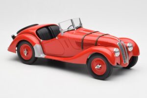 BMW 328 Červený Minichamps 1:18 155025031 Kov – obrázek 4 z 6