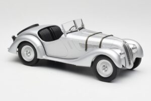 BMW 328 Stříbrný Minichamps 1:18 155025030 Kov – obrázek 4 z 6