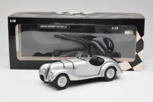 BMW 328 Stříbrný Minichamps 1:18 155025030 Kov – obrázek 6 z 6