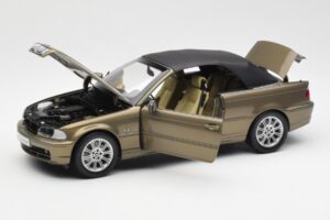 BMW 328Ci E46 Kabriolet Individual Mosaz Metalická Limitovaná Edice Kyosho 1:18 80430395004 Kov – obrázek 2 z 8