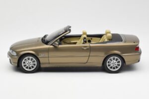 BMW 328Ci E46 Kabriolet Individual Mosaz Metalická Limitovaná Edice Kyosho 1:18 80430395004 Kov – obrázek 4 z 8
