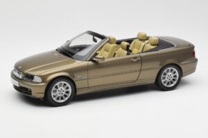 BMW 328Ci E46 Kabriolet Individual Mosaz Metalická Limitovaná Edice Kyosho 1:18 80430395004 Kov