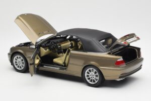 BMW 328Ci E46 Kabriolet Individual Mosaz Metalická Limitovaná Edice Kyosho 1:18 80430395004 Kov – obrázek 5 z 8