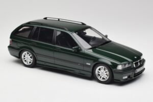 BMW 328i E36 Touring M Pack Kapradinová Zelená Otto 1:18 OT1064 Pryskyřice – obrázek 4 z 6
