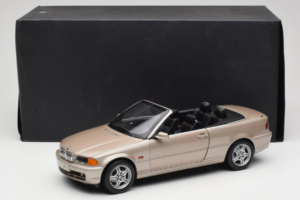 BMW 328i E46 Kabriolet Sand Beige Metallic Kyosho 1:18 80430009756 Kov – obrázek 9 z 9