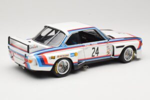 BMW 3.5 CSL #24 H. Stuck / S. Posey 12 Hours of Sebring 1975 Minichamps 1:18 80430139188 Kov – obrázek 3 z 8