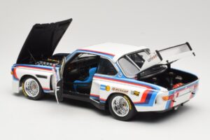 BMW 3.5 CSL #24 H. Stuck / S. Posey 12 Hours of Sebring 1975 Minichamps 1:18 80430139188 Kov – obrázek 5 z 8