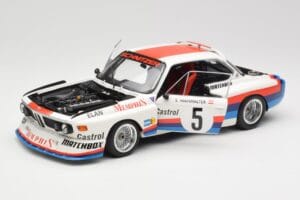 BMW 3.5 CSL E9 Gr.5 #5 S. Manhalter Winner Havirov Interseries 1977 Minichamps 1:18 180772005 Kov – obrázek 2 z 8