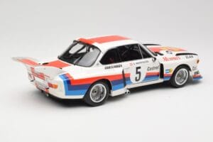 BMW 3.5 CSL E9 Gr.5 #5 S. Manhalter Winner Havirov Interseries 1977 Minichamps 1:18 180772005 Kov – obrázek 3 z 8