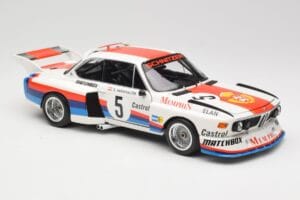 BMW 3.5 CSL E9 Gr.5 #5 S. Manhalter Winner Havirov Interseries 1977 Minichamps 1:18 180772005 Kov – obrázek 6 z 8