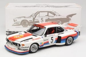 BMW 3.5 CSL E9 Gr.5 #5 S. Manhalter Winner Havirov Interseries 1977 Minichamps 1:18 180772005 Kov – obrázek 8 z 8