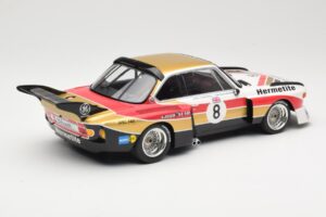 BMW 3.5 CSL E9 Hermetite #8 J. Fitzpatrick / T. Walkinshaw 1000 km Nurburgring 1976 Minichamps 1:18 155762608 Kov – obrázek 2 z 6