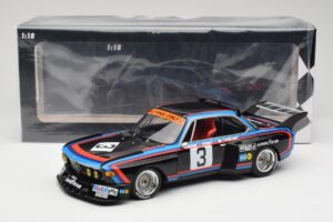 BMW 3.5 CSL E9 #3 A. de Fierlant / H. Grohs 6 Hours Silverstone 1976 Minichamps 1:18 155762603 Kov – obrázek 6 z 6