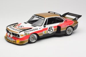 BMW 3.5 CSL E9 #45 Hermetite T. Walkinshaw / J. Fitzpatrick 24 Hours of Le Mans 1976 Minichamps 1:18 155762645 Kov