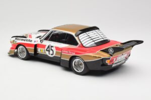 BMW 3.5 CSL E9 #45 Hermetite T. Walkinshaw / J. Fitzpatrick 24 Hours of Le Mans 1976 Minichamps 1:18 155762645 Kov – obrázek 5 z 6
