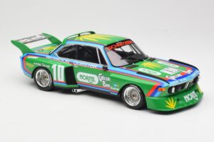 BMW 3.5 CSL E9 Schnitzer #10 D. Quester / R. Peterson 6 Hours Watkins Glen 1976 Minichamps 1:18 155762610 Kov – obrázek 4 z 6