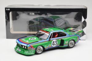 BMW 3.5 CSL E9 Schnitzer #43 D. Quester / A. Krebs 24 Hours of Le Mans 1976 Minichamps 1:18 155762643 Kov – obrázek 6 z 6