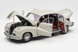 BMW 501 Cortina Šedý AUTOart 1:18 80430393098 Kov – obrázek 2 z 8
