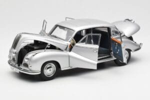 BMW 502 2.6 Luxus Super Stříbrný AUTOart 1:18 70593 Kov – obrázek 2 z 8