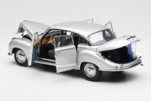 BMW 502 2.6 Luxus Super Stříbrný AUTOart 1:18 70593 Kov – obrázek 5 z 8