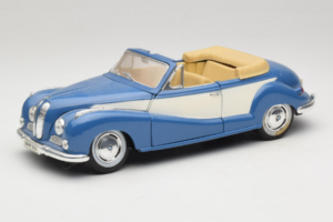 BMW 502 Kabriolet Modrý Tchibo 1:18 45396 Kov