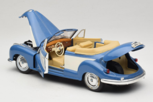 BMW 502 Kabriolet Modrý Tchibo 1:18 45396 Kov – obrázek 5 z 8
