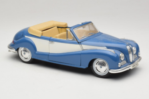 BMW 502 Kabriolet Modrý Tchibo 1:18 45396 Kov – obrázek 6 z 8