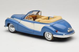 BMW 502 Kabriolet Modrý Tchibo 1:18 45396 Kov – obrázek 7 z 8