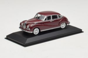 BMW 502 V8 Tmavě Červený Minichamps 1:43 430022402 Kov – obrázek 2 z 4