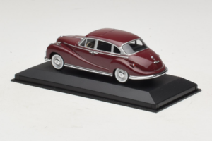 BMW 502 V8 Tmavě Červený Minichamps 1:43 430022402 Kov – obrázek 3 z 4