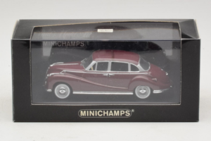 BMW 502 V8 Tmavě Červený Minichamps 1:43 430022402 Kov – obrázek 4 z 4