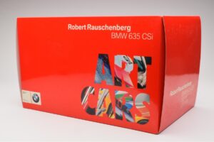 BMW 635 CSi E24 Art Car Robert Rauschenberg AUTOart 1:18 80430150924 Kov – obrázek 7 z 8