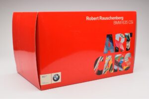 BMW 635 CSi E24 Art Car Robert Rauschenberg AUTOart 1:18 80430150924 Kov – obrázek 8 z 8