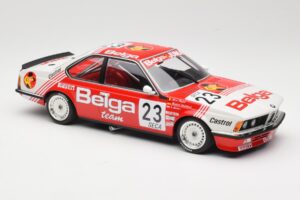 BMW 635 CSi E24 Belga Juma Racing M. Winkelhock / T. Regout 24 Hours of Spa 1985 Minichamps 1:18 155852523 Kov – obrázek 4 z 6